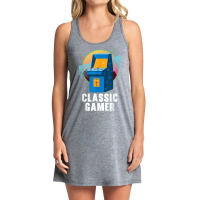 Classic Gamer Geek Video Game Player Arcade Gaming T Shirt Tank Dress | Artistshot