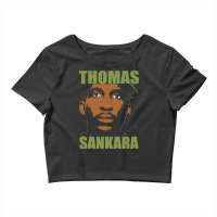 Character Animated Thomas Sankara Gifts Women Crop Top | Artistshot