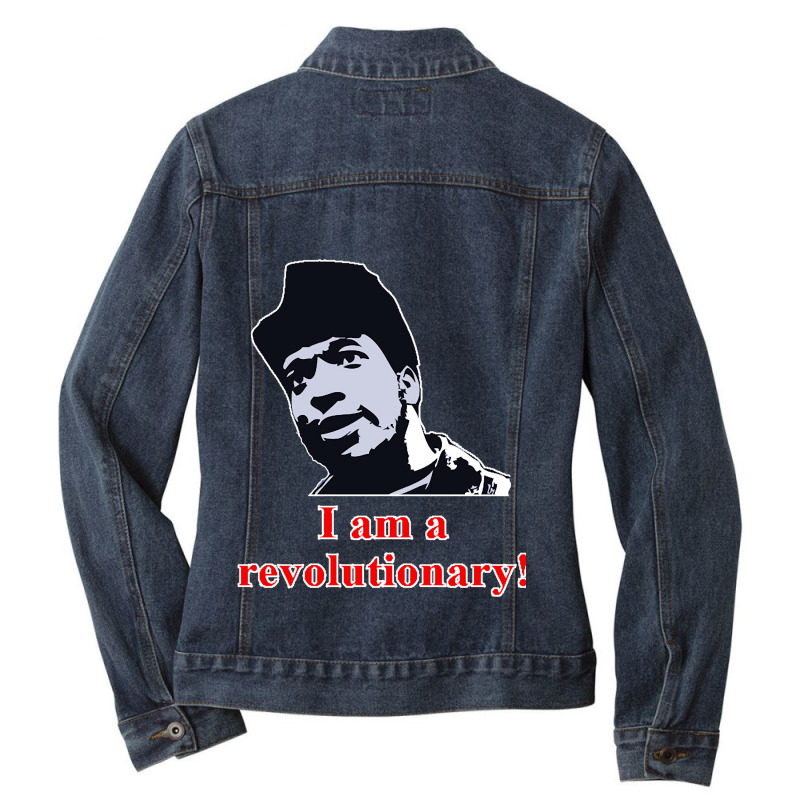 Day Gifts Thomas Sankara Funny Gifts Men Ladies Denim Jacket by Artist-Heliodoro | Artistshot