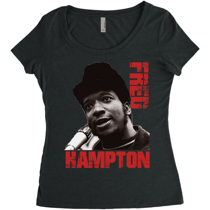 Funny Man Huey Newton Call Me Women's Triblend Scoop T-shirt by Artist-Heliodoro | Artistshot