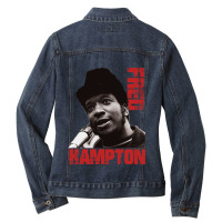 Funny Man Huey Newton Call Me Ladies Denim Jacket | Artistshot