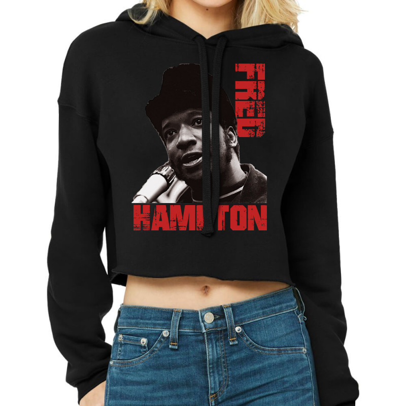 Funny Man Huey Newton Call Me Cropped Hoodie by Artist-Heliodoro | Artistshot