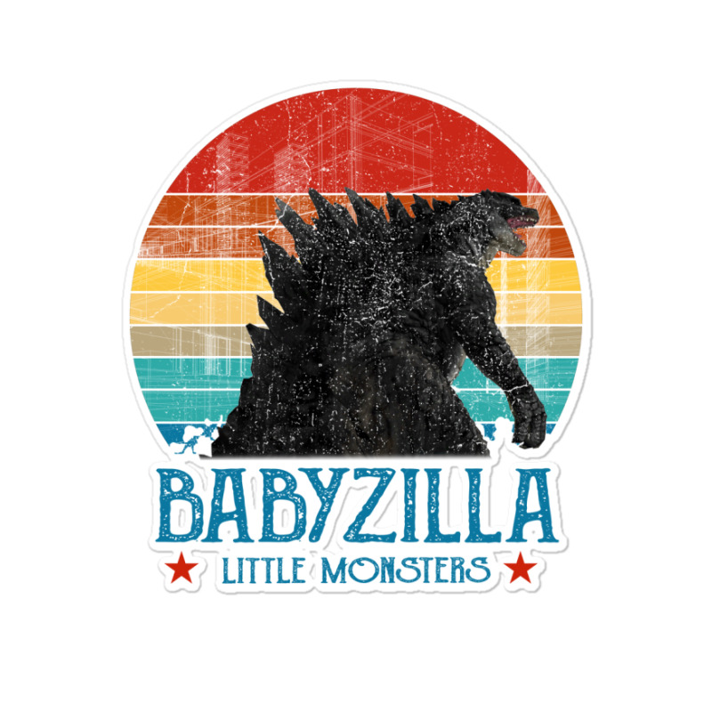 Personalised Matching Daddy And Me, Dadzilla Father Of The Monsters, F Sticker | Artistshot