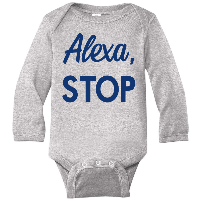 Alexa, Stop Solar Opposites Long Sleeve Baby Bodysuit by simonnatan | Artistshot