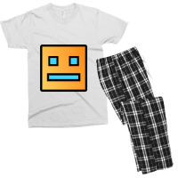 Geo Metry Dash Men's T-shirt Pajama Set | Artistshot