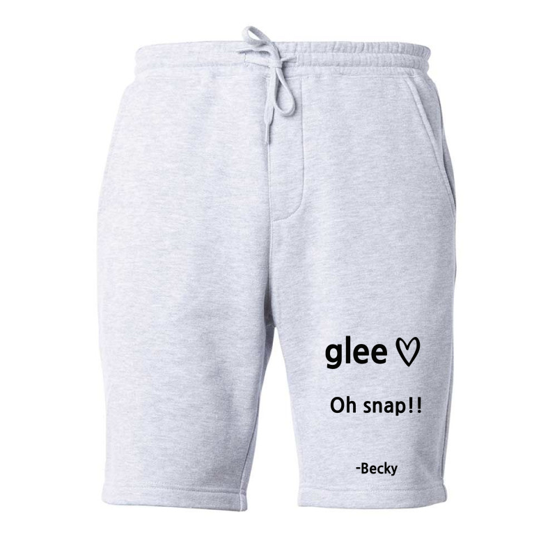 Glee Becky   Glee Tv Show Fleece Short | Artistshot