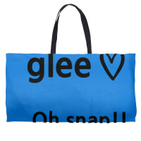 Glee Becky   Glee Tv Show Weekender Totes | Artistshot