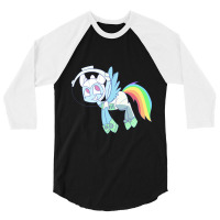 Halloween Rainbow Dash   My Little Pony 3/4 Sleeve Shirt | Artistshot