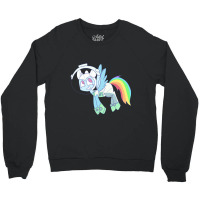 Halloween Rainbow Dash   My Little Pony Crewneck Sweatshirt | Artistshot