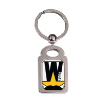 Hws    Hws Silver Rectangle Keychain | Artistshot