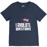 I  Questions   Mine Craft V-neck Tee | Artistshot