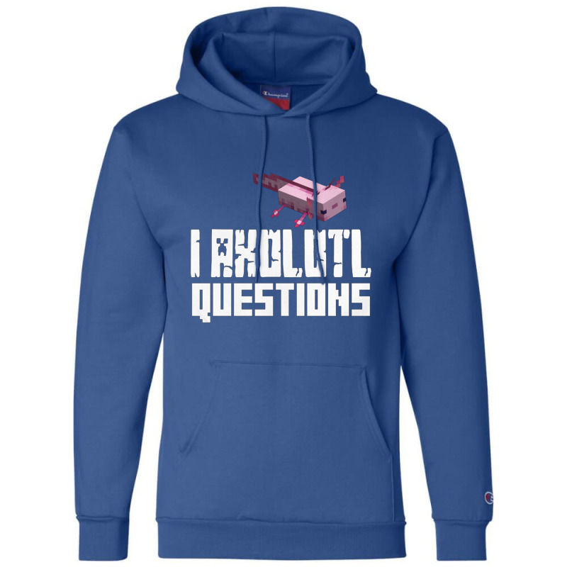 I  Questions   Mine Craft Champion Hoodie | Artistshot