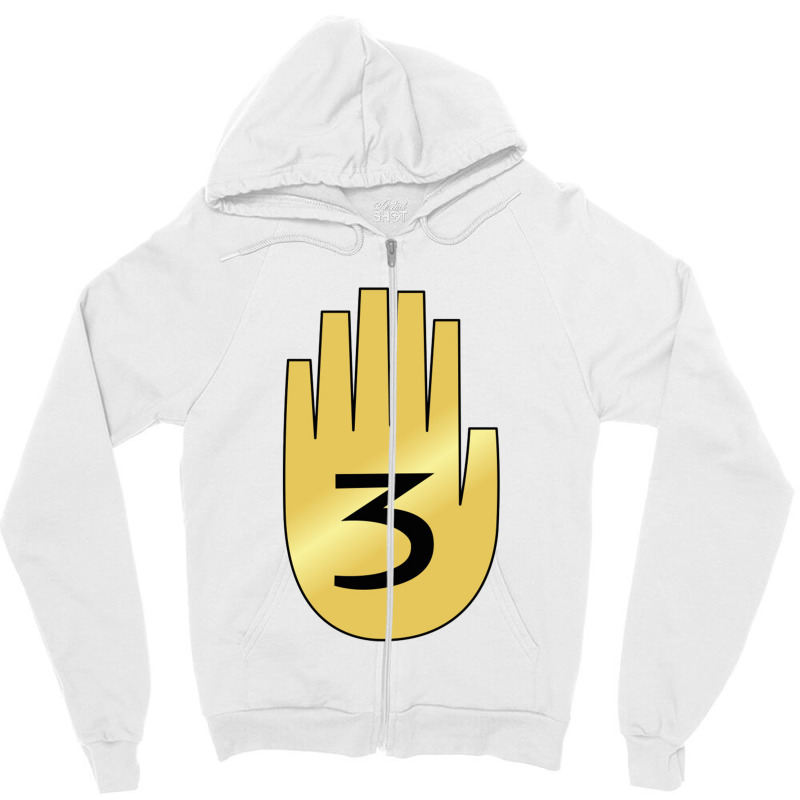 Journal 3   Gravity Falls Zipper Hoodie | Artistshot