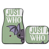 Just A Girl Who Loves Bats Cute Bat Costume Full Set Car Mats | Artistshot