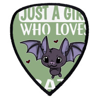 Just A Girl Who Loves Bats Cute Bat Costume Shield S Patch | Artistshot