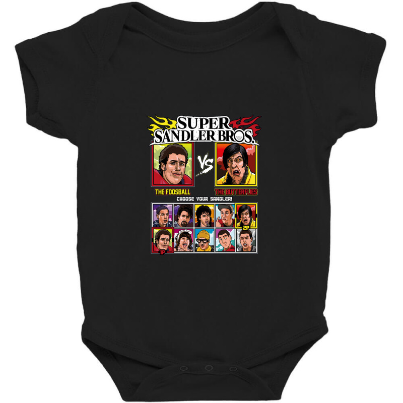 Super Fighting Game Baby Bodysuit by loffyllamacomics | Artistshot