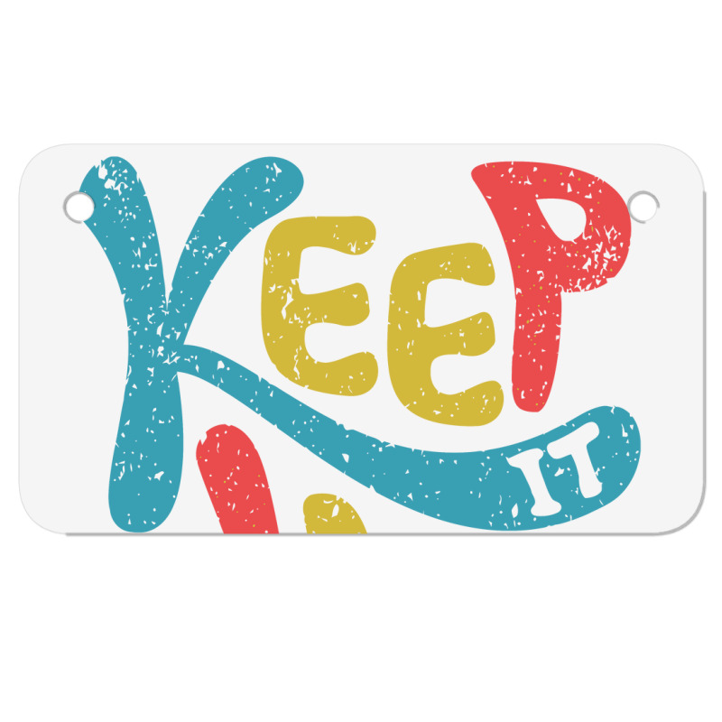 Keep It Wild Kids   Kids Funny Motorcycle License Plate | Artistshot