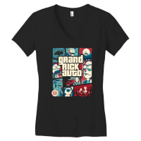 Guns And Shout Women's V-neck T-shirt | Artistshot