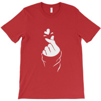 Korean Finger Heart   Love T-shirt | Artistshot