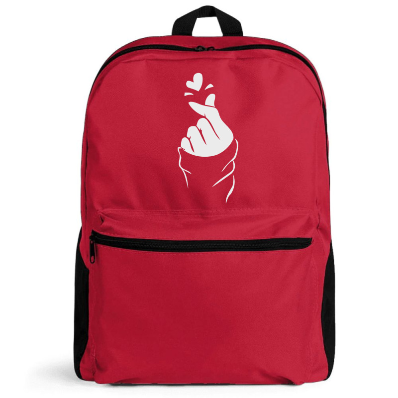 Korean Finger Heart   Love Backpack | Artistshot