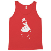 Korean Finger Heart   Love Tank Top | Artistshot