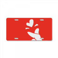 Korean Finger Heart   Love License Plate | Artistshot