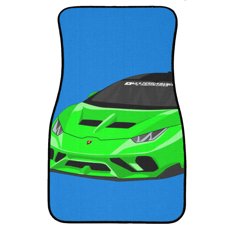 Huracan Lime    Huracan Front Car Mat | Artistshot