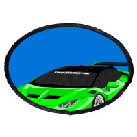 Huracan Lime    Huracan Oval Patch | Artistshot