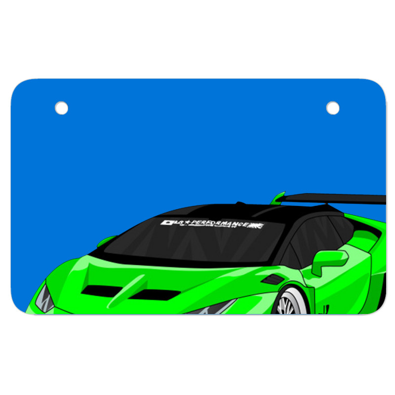 Huracan Lime    Huracan Atv License Plate | Artistshot