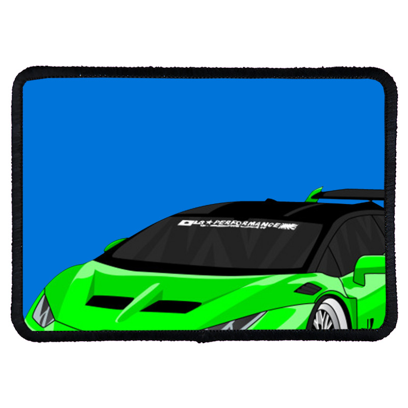 Huracan Lime    Huracan Rectangle Patch | Artistshot