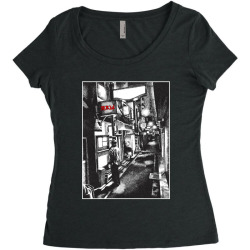 japanese street Women's Triblend Scoop T-shirt | Artistshot