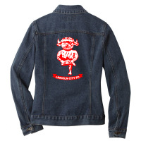 The Lincoln City Club Ladies Denim Jacket | Artistshot