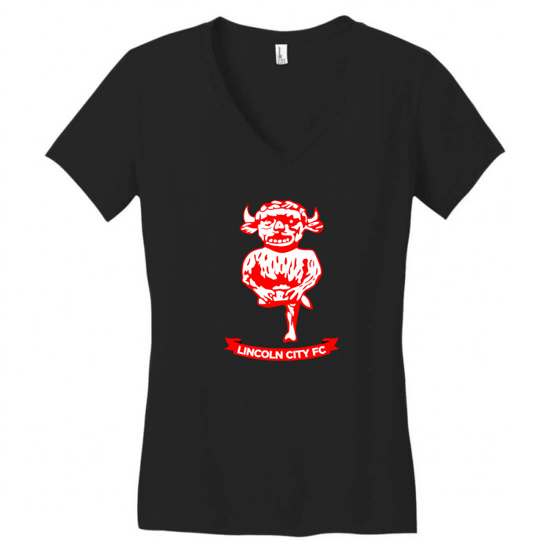 The Lincoln City Club Women's V-Neck T-Shirt by Ading | Artistshot