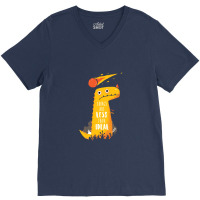 Less Than Ideal   Dinosaur V-neck Tee | Artistshot