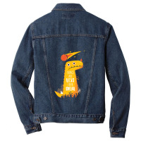 Less Than Ideal   Dinosaur Men Denim Jacket | Artistshot