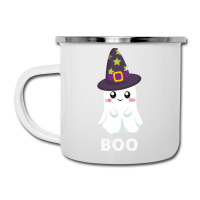 Cute Ghost Halloween T  Shirt Cute Halloween Ghost T  Shirt Camper Cup | Artistshot