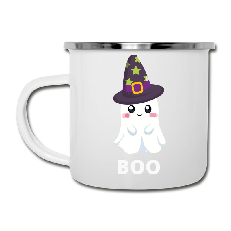 Cute Ghost Halloween T  Shirt Cute Halloween Ghost T  Shirt Camper Cup | Artistshot