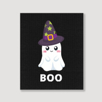 Cute Ghost Halloween T  Shirt Cute Halloween Ghost T  Shirt Portrait Canvas Print | Artistshot