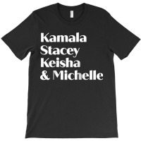 Kamala Stacey Keisha & Michelle Strong Woman Empowerment Raglan Baseba T-shirt | Artistshot