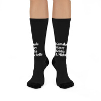 Kamala Stacey Keisha & Michelle Strong Woman Empowerment Raglan Baseba Crew Socks | Artistshot