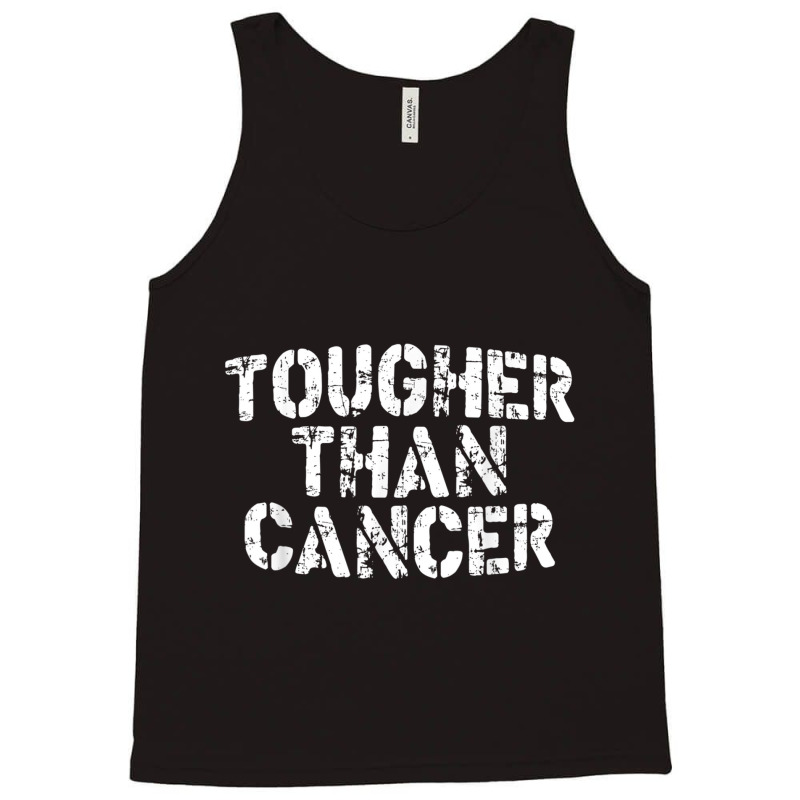 Cancer Survivor   Tougher Than Cancer Warrior Tank Top | Artistshot