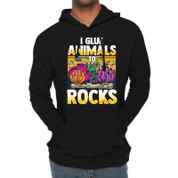 Retro Saltwater Aquarium Fish Tank I Glue Animals To Rocks 289 Lightweight Hoodie | Artistshot