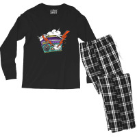 Womens Techno Boombox Skater 80s 90s Synthesizer Music Techno Mens Wom Men's Long Sleeve Pajama Set | Artistshot