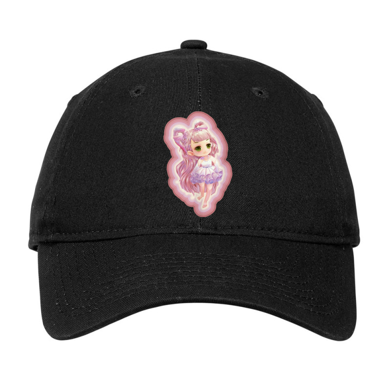 Cute Capricorn Manga Babies Art Born In December Or January Adjustable Cap | Artistshot