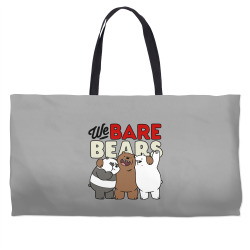 We Bare Bears Weekender Tote Bag