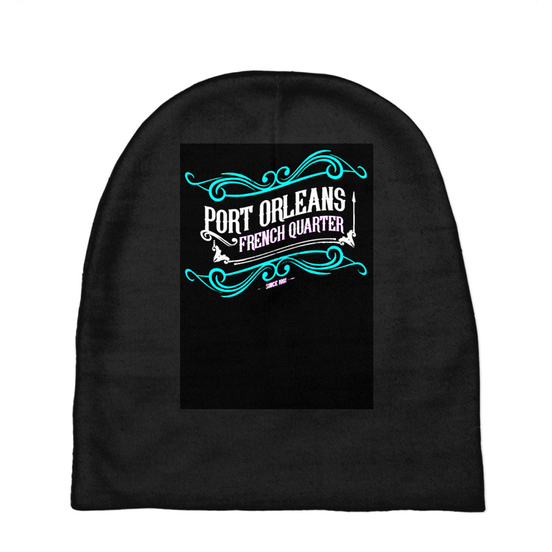 Port Orleans French Quarter1 Baby Beanies | Artistshot