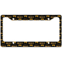 Childhood Cancer Awareness Mama Of A Warrior Gold Ribbon License Plate Frame | Artistshot