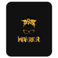 Childhood Cancer Awareness Mama Of A Warrior Gold Ribbon Mousepad | Artistshot