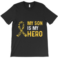 Childhood Cancer Awareness Quote For A Mom Of A Warrior T-shirt | Artistshot