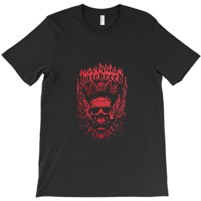 Hatebreed Red Skull T-shirt Designed By Kaneesa